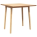 Dining Table Natural Solid Wood Rubber