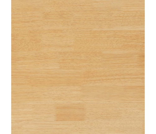 Banco 90 cm Madera Maciza Caucho