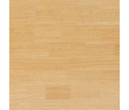 Banco 90 cm Madera Maciza Caucho