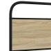 Estructura de cama sin colchón 90x200 cm madera roble Sonoma
