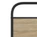 Estructura de cama sin colchón 80x200 cm madera roble Sonoma
