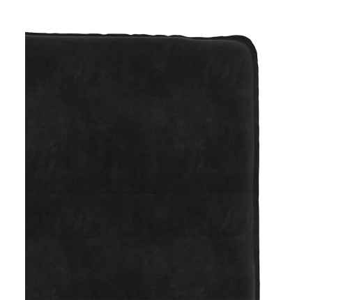 Silla de comedor 6 unidades terciopelo negro