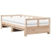 Sofá cama nido con colchones madera maciza de pino 90x190 cm