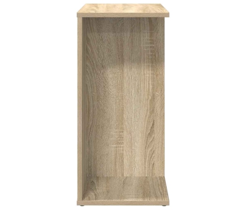 Mesita de noche madera de ingeniería roble sonoma 46,5x29x61 cm