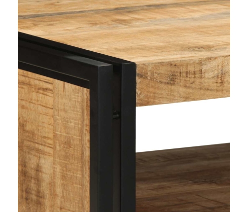 Mesa de centro 70x50x38 cm madera maciza de mango