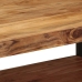 Mesa de centro madera maciza de acacia 90x50x38 cm