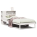 Cama con estantería sin colchón madera maciza de pino 90x190 cm