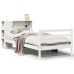 Cama con estantería sin colchón madera maciza de pino 90x190 cm