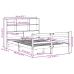 Cama con estantería sin colchón madera maciza de pino 140x190cm