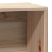 Cama con estantería sin colchón madera maciza de pino 90x200 cm