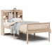 Cama con estantería sin colchón madera maciza de pino 100x200cm