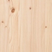 Cama con estantería sin colchón madera maciza de pino 180x200cm