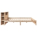 Cama con estantería sin colchón madera maciza de pino 180x200cm