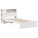 Cama con estantería sin colchón madera maciza de pino 90x190 cm