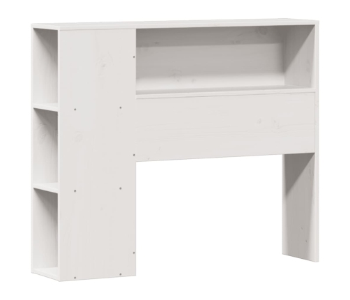 Cama con estantería sin colchón madera maciza de pino 90x190 cm