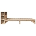 Cama con estantería sin colchón madera maciza de pino 90x200 cm