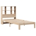 Cama con estantería sin colchón madera maciza de pino 90x190 cm