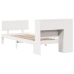 Cama con estantería sin colchón madera maciza de pino 90x190 cm