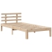 Cama con estantería sin colchón madera maciza de pino 90x200 cm