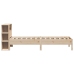 Cama con estantería sin colchón madera maciza de pino 75x190 cm