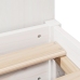 Cama con estantería sin colchón madera maciza de pino 90x190 cm