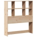 Estructura de cama sin colchón madera maciza de pino 90x200 cm