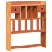 Estructura de cama sin colchón madera maciza marrón 90x190 cm