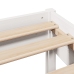 Estructura cama sin colchón madera maciza pino blanca 100x200cm