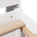 Estructura de cama sin colchón madera de pino blanca 140x190 cm