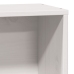Estructura de cama sin colchón madera de pino blanca 90x200 cm