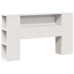 Estructura de cama sin colchón madera maciza blanca 120x190 cm