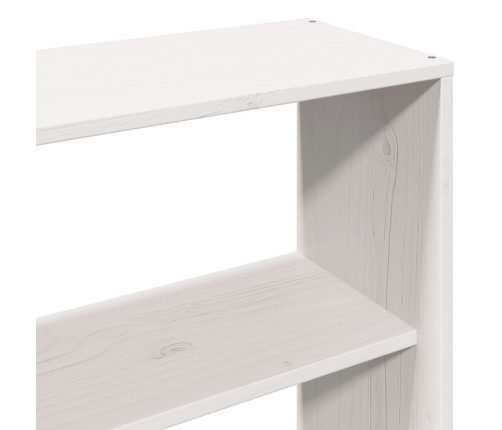 Cama sin colchón madera maciza de pino blanca 180x200 cm