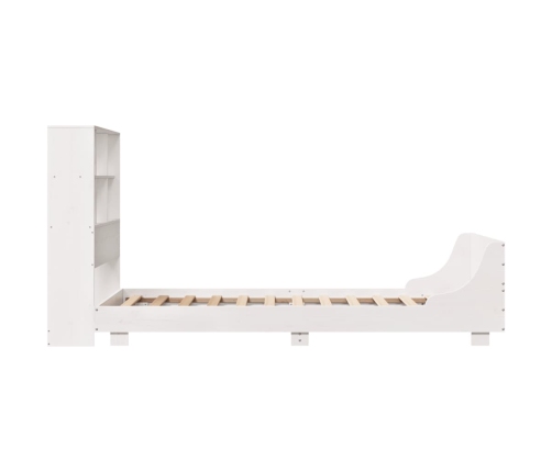 Estructura cama sin colchón madera maciza pino blanca 100x200cm