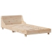 Estructura de cama sin colchón madera maciza de pino 90x200 cm