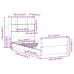 Estructura de cama sin colchón madera maciza pino 75x190 cm