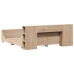 Estructura de cama sin colchón madera maciza de pino 180x200 cm