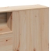 Estructura de cama sin colchón madera maciza de pino 180x200 cm