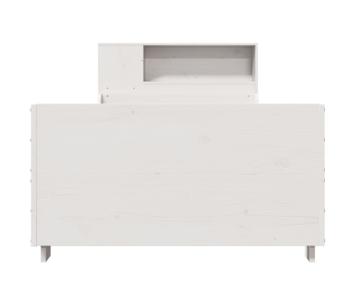 Estructura cama sin colchón madera maciza pino blanca 100x200cm