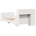 Estructura cama sin colchón madera maciza pino blanca 100x200cm