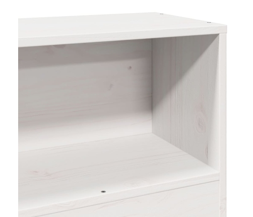 Estructura cama sin colchón madera maciza pino blanca 100x200cm
