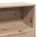 Estructura de cama sin colchón madera maciza pino 75x190 cm