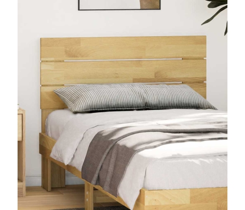 Cabecero de cama 75 cm madera maciza roble