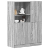 Set de muebles de cocina 2 pzas madera ingeniería gris sonoma