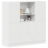 Mueble de cocina 3 piezas madera contrachapada blanca