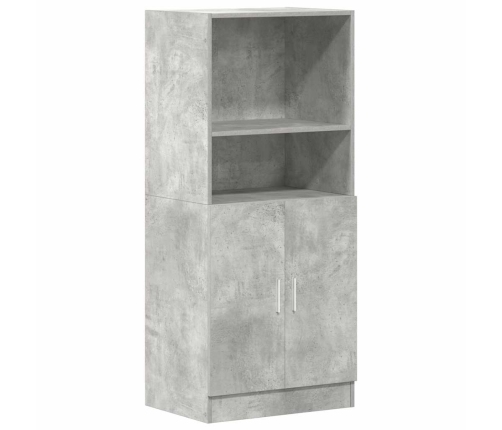 Set de muebles de cocina 3 pzas madera ingeniería gris hormigón