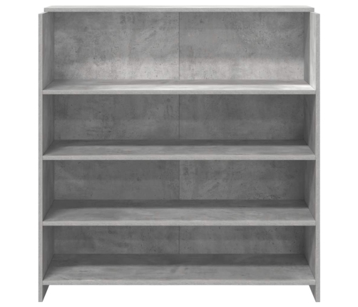 Mostrador de recepción gris hormigón 100x50x103,5 cm