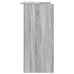 Mostrador de recepción sonoma gris 100x50x103,5 cm