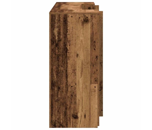 Mostrador de recepción madera vieja 180x50x103,5 cm