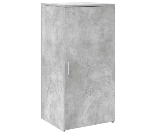 Mostrador de recepción gris hormigón 155x50x103,5 cm