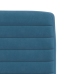 Sillas de comedor 2 unidades terciopelo azul